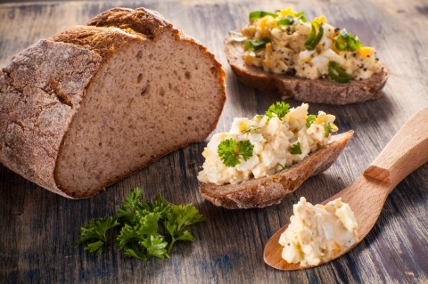 Bezglutenowy chleb "WIEJSKI" ryżowy Lady Baker, na zakwasie, wegański